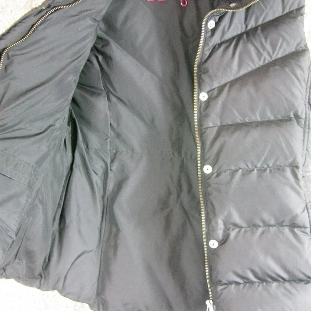j crew puffer vest M Black